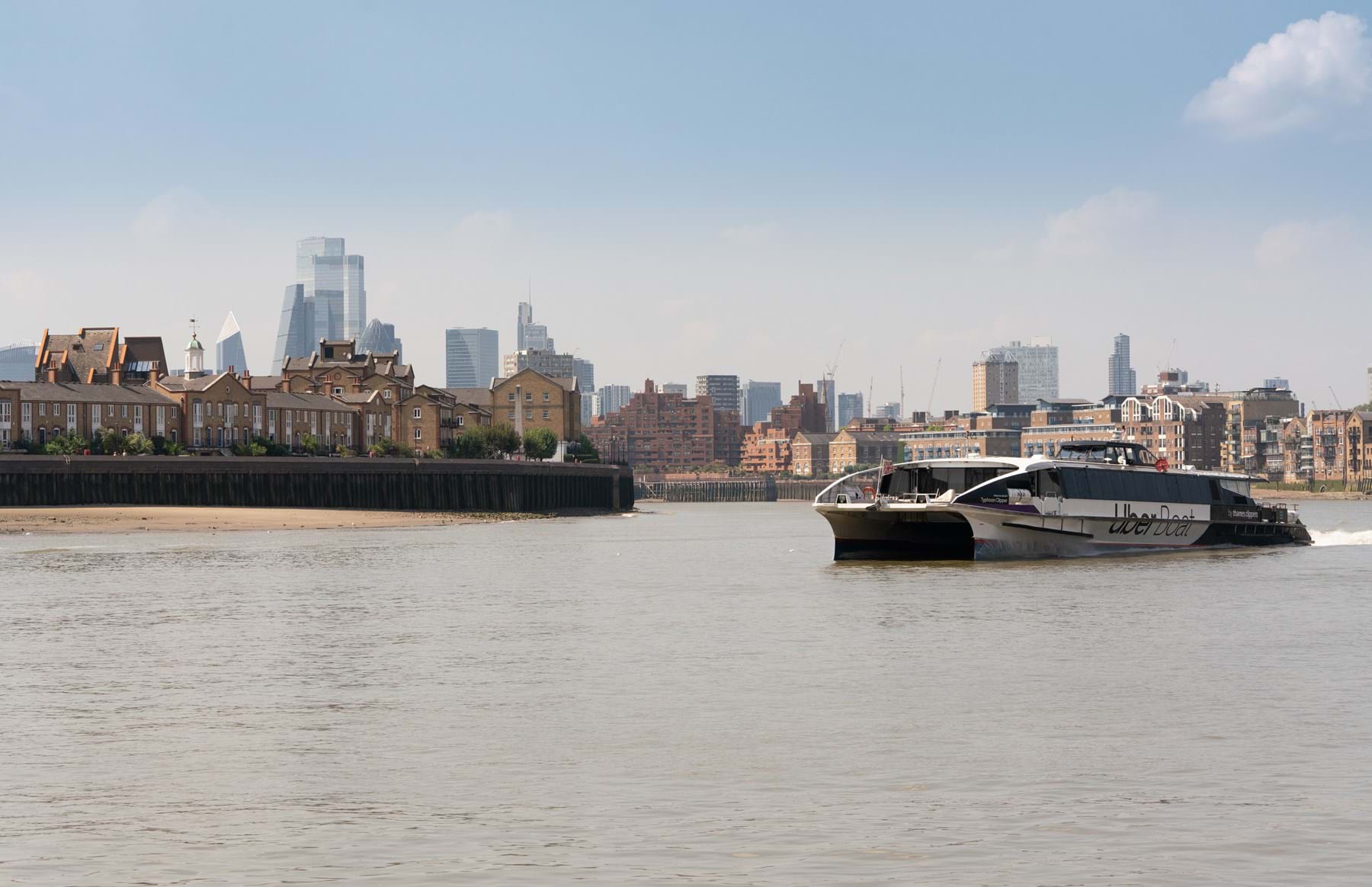 Typhoon Clipper at Rotherhithe