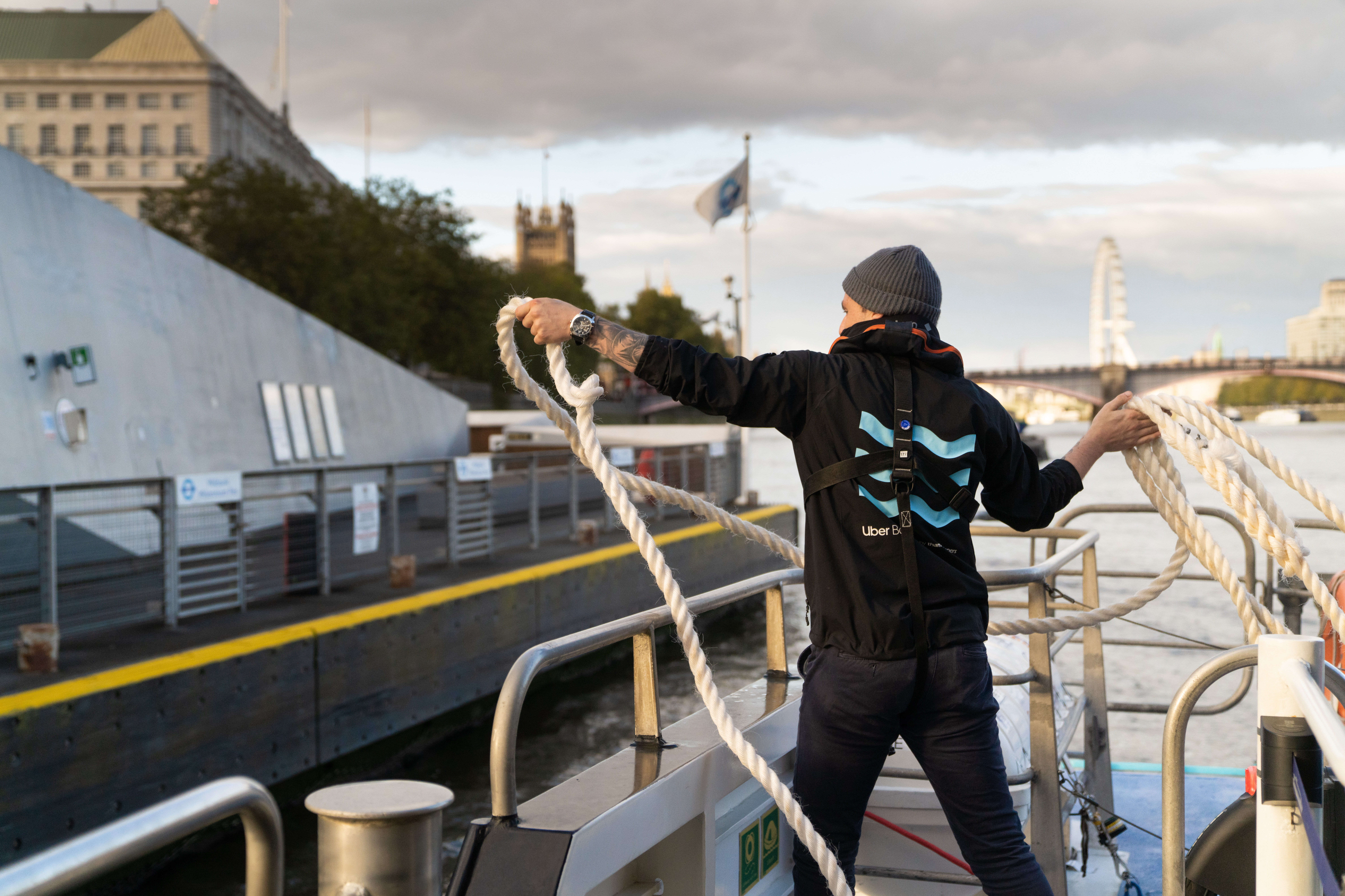 Mate throwing a rope