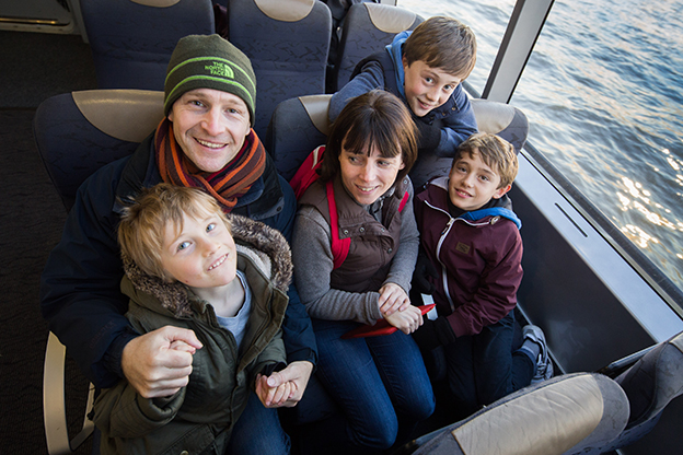 Family On Board (Winter)