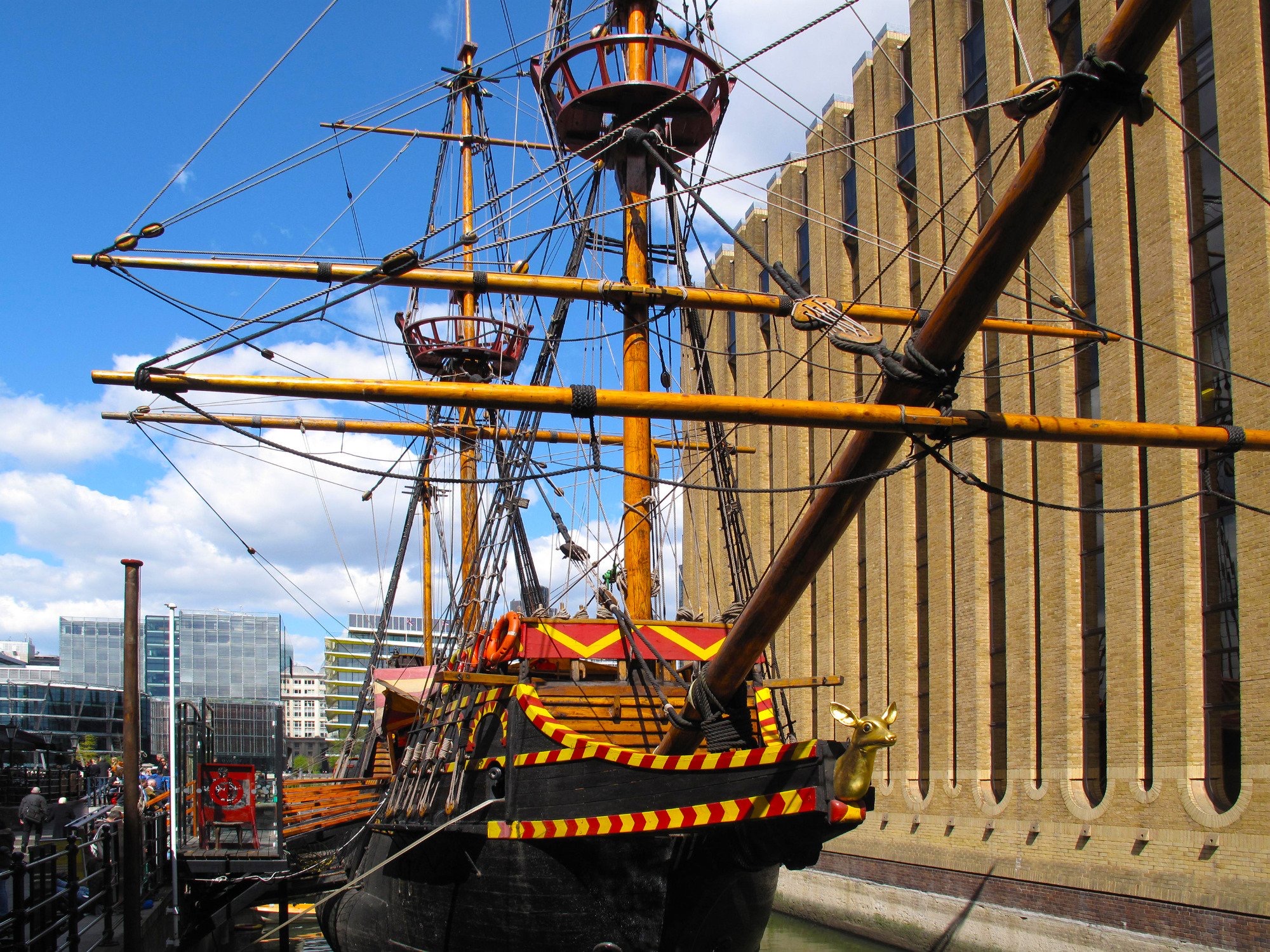 Golden Hinde Bow 1